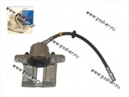 Цилиндр передний тормозной со скобой и шлангом 1118 Калина 2110-12 2170 Priora АвтоВАЗ правый|Код 62664