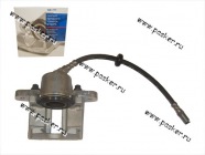Цилиндр передний тормозной со скобой и шлангом 2108-099 2113-15 АвтоВАЗ правый|Код 62666