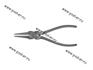 Съемник стопорных колец на сжатие прямой|Код 6271