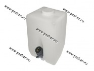 Бачок омывателя Волга 3102 3110 Газель 5л с мотором|Код 6281