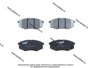 Колодки тормозные KIA Sportage 10- Hyundai IX35 2WD R15 Sonata YF 09-передние LYNXauto BD3624|Код 62901