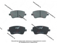 Колодки тормозные Renault Duster 1.6 Nissan Tiida LADA Largus Vesta с ABS передние LYNXauto BD5739|Код 62933