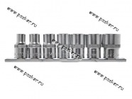 Головки торцевые 1/2  7 предметов 10-22 KRAFT 700309|Код 63099