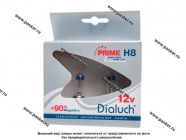 Лампа галоген 12V H8 35W PGJ19-1  DiaLuch Prime Megalight Ultra +90%|Код 63263