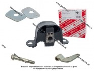 Подушка двигателя 2110 в сборе с кронштейном задняя  ROSTECO|Код 636