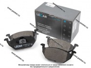 Колодки тормозные VW Polo седан передние LECAR|Код 63851