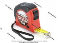 Рулетка Double fixation  5м х 19мм обрезиненный корпус двойная плавная фиксация Matrix 31056|Код 63916