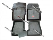 Коврики Ford Focus III с 2011г резиновые AgateK|Код 64104