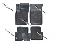 Коврики Renault Duster 2WD с 2010г по 2015г резиновые AgateK|Код 64107