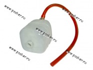 Бачок расширительный Волга 24,02,029 со шлангом 2410-1311009|Код 6428