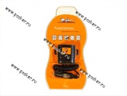 Разветвитель прикуривателя на 2 гнезда AIRLINE с витым шнуром 0,1м ASP-2-05|Код 64362