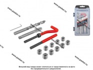 Инструмент для восстановления резьбы M10x1,5 15 предметов Thorvik TRIS1015|Код 64476