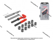 Инструмент для восстановления резьбы M14x1,25 15 предметов Thorvik TRIS14125|Код 64480