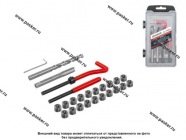 Инструмент для восстановления резьбы M8x1,0 25 предметов Thorvik TRIS810|Код 64492
