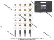 Инструмент для восстановления резьбы маслосливных отверстий М13-М20 64 предмета Thorvik ODPRK1320|Код 64495