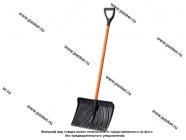 Лопата для снега Крепыш с метал черенком 440х315|Код 64613