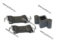 Крепеж глушителя 2101-07 21 2-а ремня с крючками домик в упаковке Балаково|Код 6464