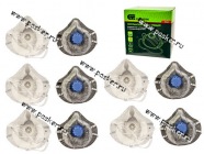 Респиратор с клапаном Сибртех Исток 10шт 89248/892487|Код 64682