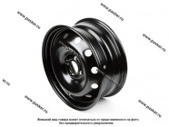 Диск колесный 15/6J/4*100/ET50/d60,1 Magnetto Renault Logan LADA Largus черный 15001 AM|Код 64837