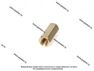 Переходник-двойник для тормозных трубок М10х1,25 латунный|Код 64888