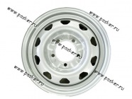 Диск колесный 16/6,5J/5*139,7/ET40/d108,5 УАЗ 452 серебро 452-3101015|Код 6527