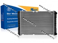 Радиатор Газель Бизнес KRAFT алюминиевый 2-х рядный 104035|Код 65401