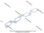 Прокладка коллектора выпускного 40624-1008027-02 металл 2-х слойная LECAR|Код 66289