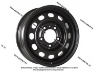 Диск колесный 16/6,5J/5*139,7/ET40/d98,1 Magnetto Chevrolet Niva Black 16024 AM|Код 66408