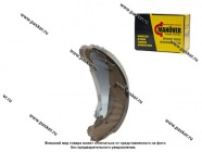 Колодки тормозные Skoda Rapid задние барабанные со скобами ручника к-т 4 шт MANOVER MR2014603|Код 66434