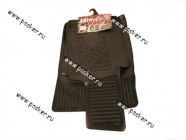 Коврики Kia Rio III с 2011г по 2017г полиуретан AgateK|Код 6664