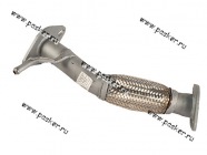 Труба приемная KIA Ceed ED 2007-12 с гофрокомпенсатором ФОБОС 30901|Код 66647