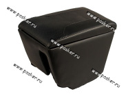 Подлокотник декоративный KIA Rio с 2017г.в./X-Line с перф вставкой установка в подстаканник Автоблюз|Код 66709