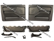 Обшивка двери 21214 Niva Urban передняя салонная н/о в сборе 9 частей Автокомпонент|Код 66918