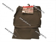 Коврики Renault Sandero с 2007г по 2014г 3D полиуретан AgateK|Код 6692