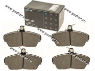 Колодки тормозные 2108-099 передние LECAR|Код 67000