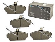 Колодки тормозные Соболь передние LECAR|Код 67004