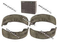 Колодки тормозные Газель Соболь задние LECAR|Код 67180