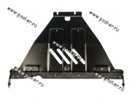 Защита картера и КПП 2104 2105 2107 LECAR с крепежом|Код 67379