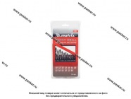 Сверла по металлу 13 предметов 2-8 мм (через 0,5 мм) HSS Matrix 72387|Код 67702