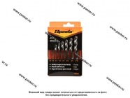 Сверла по металлу  8 предметов 3,4,5,6,7,8,9,10 мм HSS Sparta 723205|Код 67710