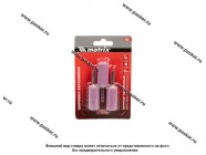 Шарошки абразивные цилиндр удлин 19x38мм хвостовик 6 мм F46, 3шт Matrix 76007|Код 67720