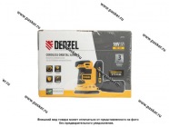 Шлифмашина эксцентриковая аккумуляторная COS-125 18В Li-Ion Denzel 28470|Код 67751