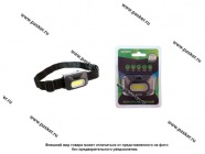 Фонарь  СТАРТ налобный LOE 205-C1 Black питание 3хААА|Код 67786