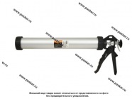 Пистолет для герметика 750 мл закрытый алюм. корпус круглый шток 8мм Sparta 886485|Код 67876