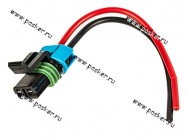 Колодка к электродвигателю отопителя и стеклоподъемника 2110 2123 2170 с проводами Nord YADA|Код 67933