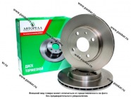 Диск тормозной 2110 2190 Granta AVTOREAL R13 передний AB10-3501070|Код 68245