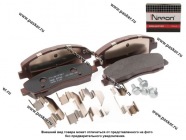 Колодки тормозные Газель NEXT задние дв. CUMMINS ЕВРО-5 стояночного тормоза ALLIED NIPPON ABS1803|Код 68453