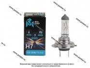 Лампа галоген 12V H7 55W PX26d MEGAPOWER Standart|Код 68976