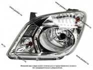 Блок фара Газель Next левая SUFORCE без лампочек SF09-01L|Код 69488