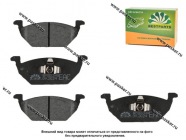 Колодки тормозные Audi A1 A3 SKODA FABIA OCTAVIA RAPID GOLF JETTA POLO передние BESTPARTS BP001349|Код 70770